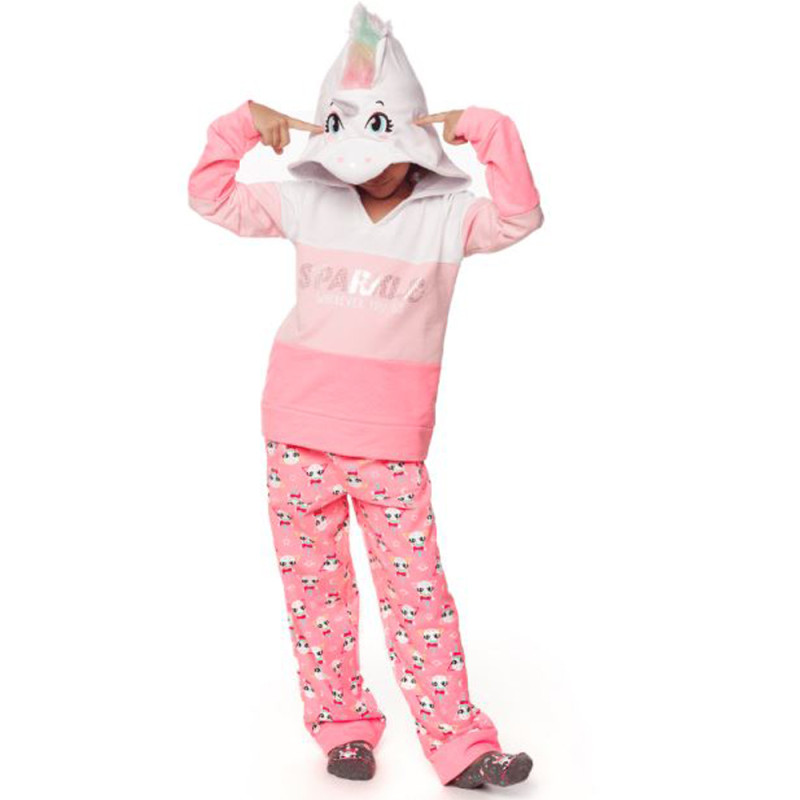 Puket pijama de unicórnio