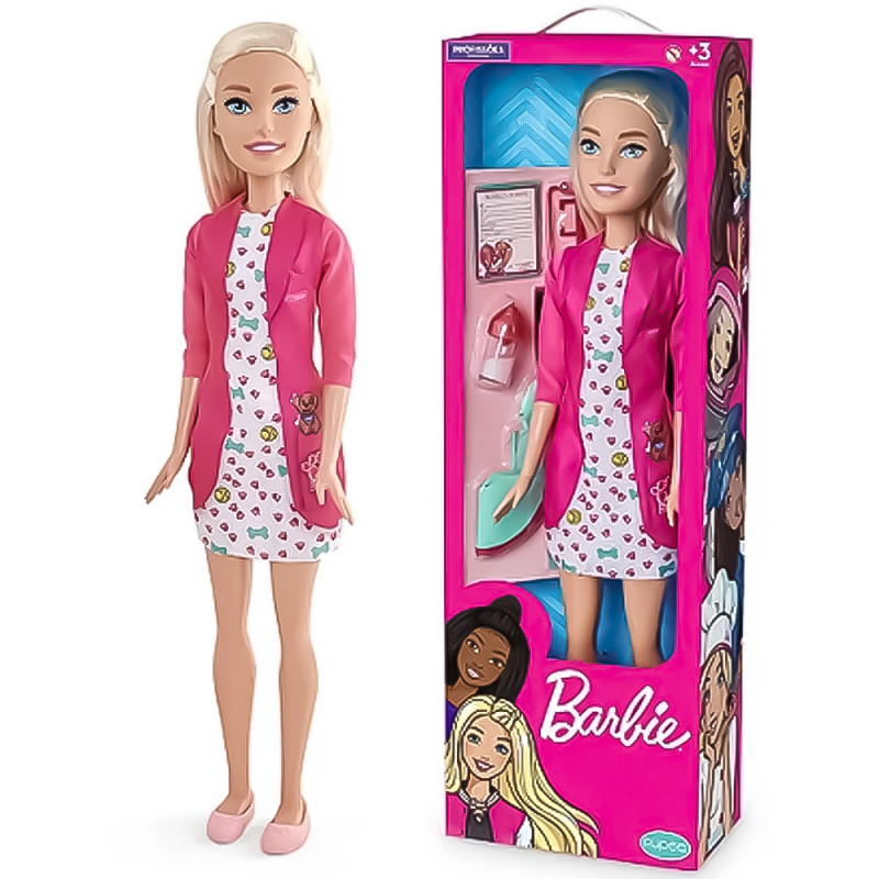 Boneca Barbie quero ser Veterinária