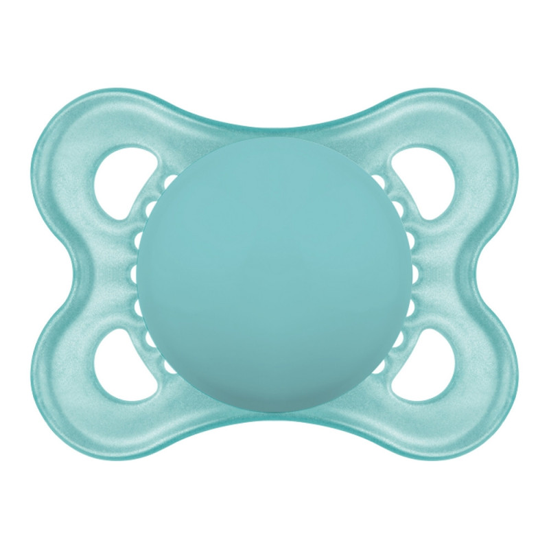Chupeta Mam Classic Tamanho 1 0 a 6 Meses Verde Tiffany 2413