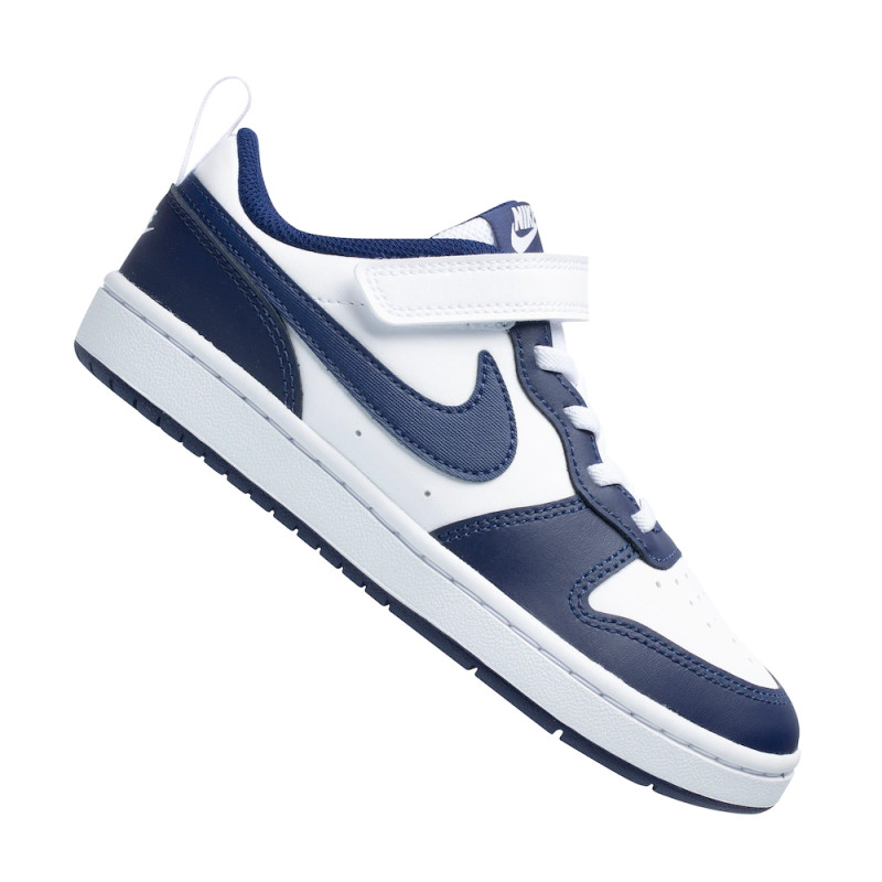 Nike court borough low blue top