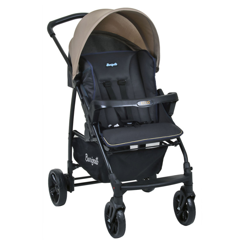 Carrinho de Beb Travel System Burigotto Ecco Cappuccino Base e