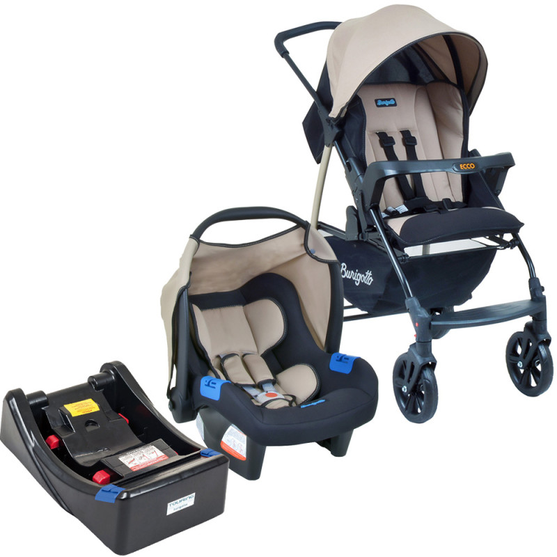 Carrinho de bebe sales burigotto ecco capuccino
