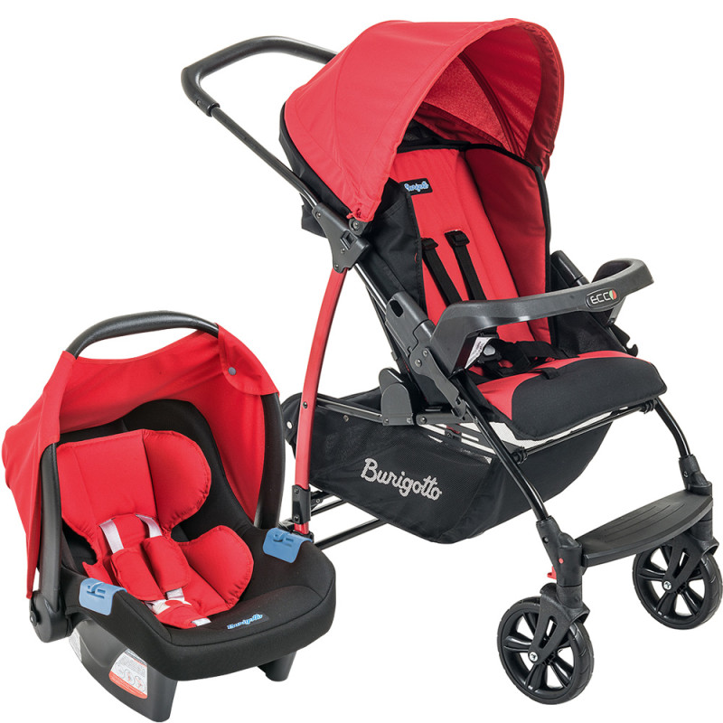 Carrinho de Beb Travel System Burigotto Ecco Touring Evolution