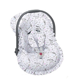 Capa Para Bebê Conforto Batistela Baby Unicórnio - 02063