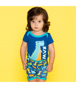 Pijama Puket Dino Baby Azul NOV18 - 030200463