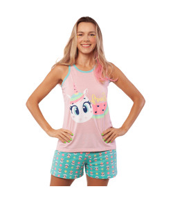 Pijama Regata Puket Unicórnio