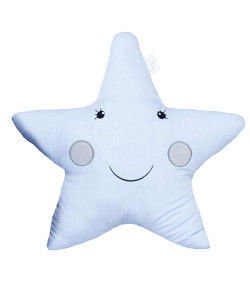 Almofada Batistela Baby Formato Estrela Azul - 10004