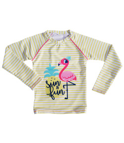 Camiseta Manga Longa Puket Flamingo