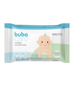 Lenço Umedecido Baby 100 Unidades - BUBA