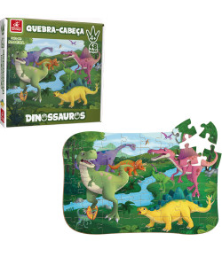 Quebra-Cabeça Dinossauros 2488