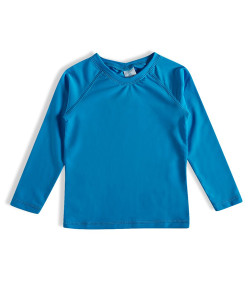 Camiseta Praia ML Tip Top Azul Turquesa | Lala Lipe