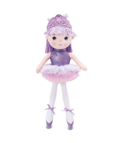 Boneca de Pano Buba Princesa Bailarina Roxa - 2842