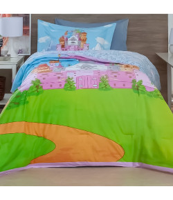 Kit Colcha Mellow Juvenil Solteiro Aurora Sultan 1,8mX2,4m