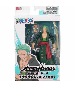 Boneco Articulado Zoro de 16cm Colecionável One Piece