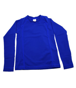 Camiseta Praia Manga Longa Tip Top Azul Royal