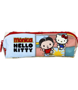 Estojo Simples Escolar Xeryus Mônica e Hello Kitty BFF - 7916