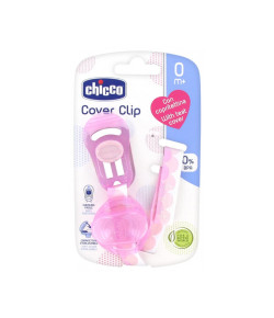 Clip Protetor para chupeta Chicco - Rosa