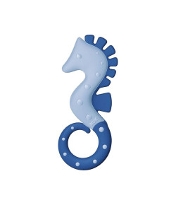 Mordedor Massage NUK Seahorse Azul