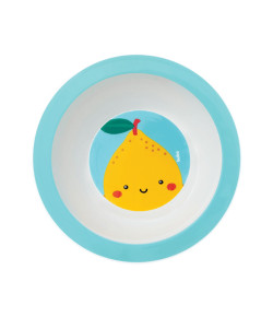 Prato Infantil Bowl Buba Frutti Limão Amarelo