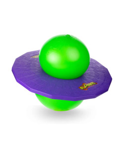 Brinquedo Clássico Pogobol Estrela Roxo e Verde 6+
