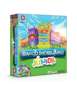 Jogo de Mesa Banco Imobiliário Junior Estrela 5+