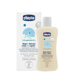 Sabonete Líquido Delicado Corpo e Cabelo Chicco 200ml