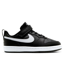 Tênis Nike Court Borough Low 2 Preto V21 BQ5451 002