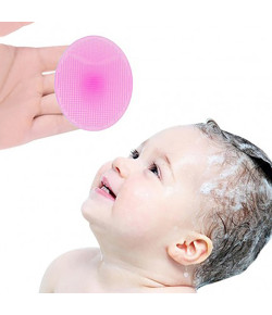 Escova de Banho em Silicone Buba Baby Rosa - 09722