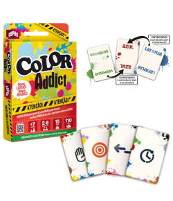 Jogo de cartas Addict color Copag
