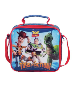 Lancheira Térmica Tecido Toy Story Com Garrafa Spirit Bags