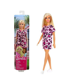 Boneca Barbie Fashion Mattel Vestido Rosa 3+