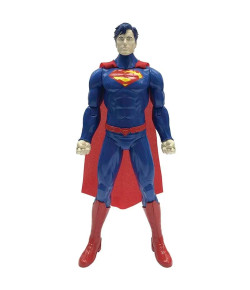 Boneco do Superman Liga da Justiça Articulado Com Som  Candide 9618 3+