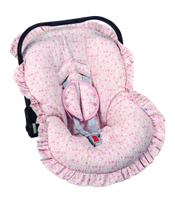Capa Para Bebê Conforto Batistela Baby Floral 02063/C015 