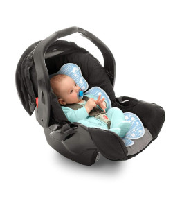 Almofada Para Bebê Conforto Clingo Azul C2117