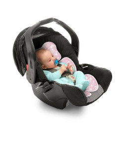 Almofada Para Bebê Conforto Clingo Rosa C2118