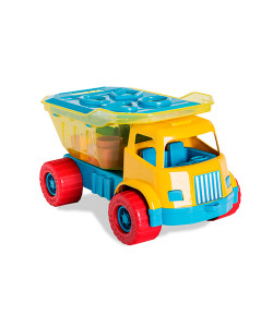 Caminhão Dino Sabidinho Cardoso Toys 18M+ Cor:Amarelo