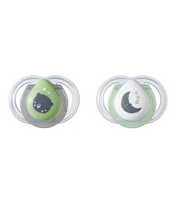 Chupeta Newborn Noite Tommee Tippee Verde (2 UN)