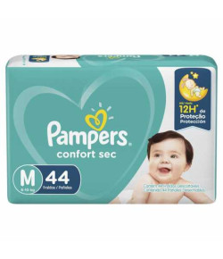 Fralda Descartável Pampers Comfort Sec com 44 Unidades M