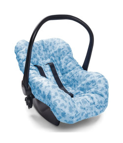 Capa para Bebe Conforto Meus Dinos Hug Azul E15220