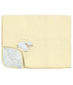 Manta De Suedine Little Baby Amarelo Canário Hug