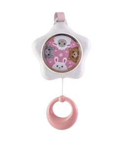 Estrelinha Musical Buba Animais Rosa 12763