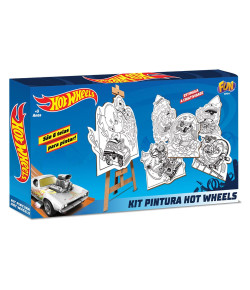 Hot Wheels Kit De Pintura Fun F0057-1 3+