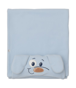 Cobertor Divertido Microsoft Cão Azul Upi Uli INV21 9744
