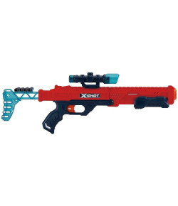 Lançador XShot De Dardos Infantil Hawk Eye Vermelho Candide 8+ 5716