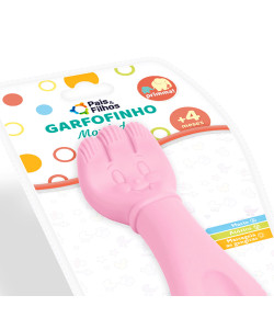Mordedor Garfofinho Gala Brinquedos 4m+ Rosa