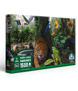 Quebra-Cabeça Toyster Floresta Amazônica 1500 Peças 12+ 2693