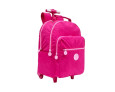 Kit Escolar Tam 16 Xeryus Trendy S3 Pink Mochila R + Estojo Duplo