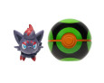 Boneco Pokémon Zorua + Dusk Ball