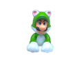 Boneco Super Mario Candide - Cat Luigi 6cm