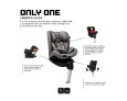 Cadeira Auto Only One Graphite Grey - ABC Design